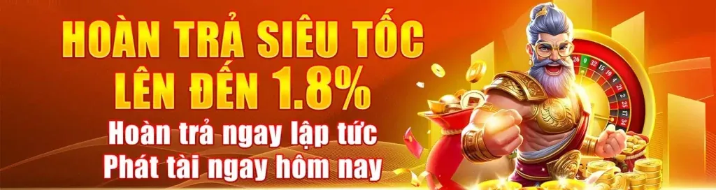 Hình ảnh chính của 11uu Nổ Hũ với biểu tượng vàng và tiền xu, thể hiện cơ hội thắng lớn